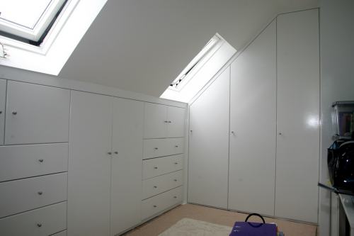 attic loft wardrobe