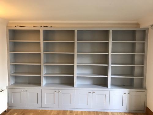 bookcase wall to wall