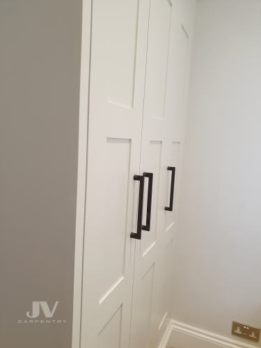 built-in-wardrobe shaker doors