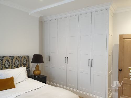 built-in-wardrobes with coving