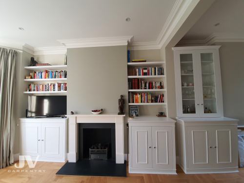 living room fitted alcoves ideas