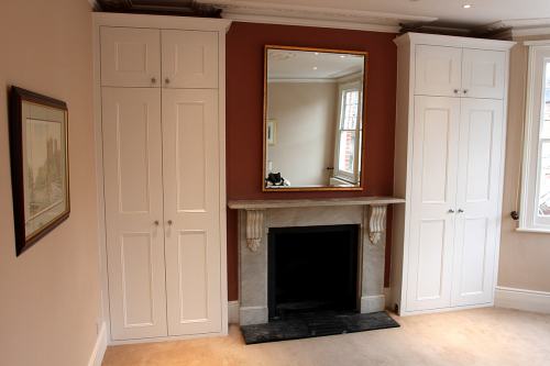 Hand crafted alcove wardrobes